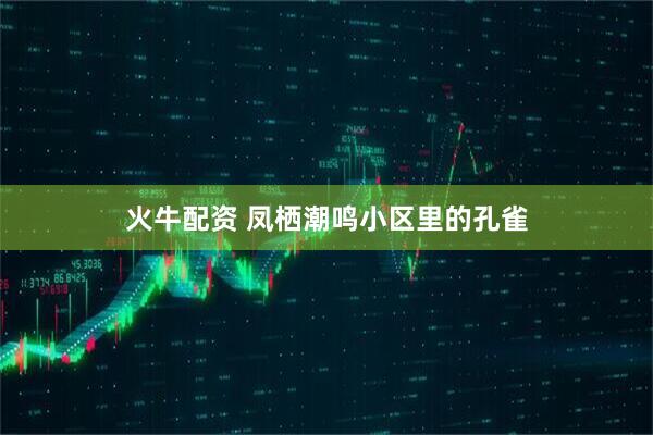 火牛配资 凤栖潮鸣小区里的孔雀